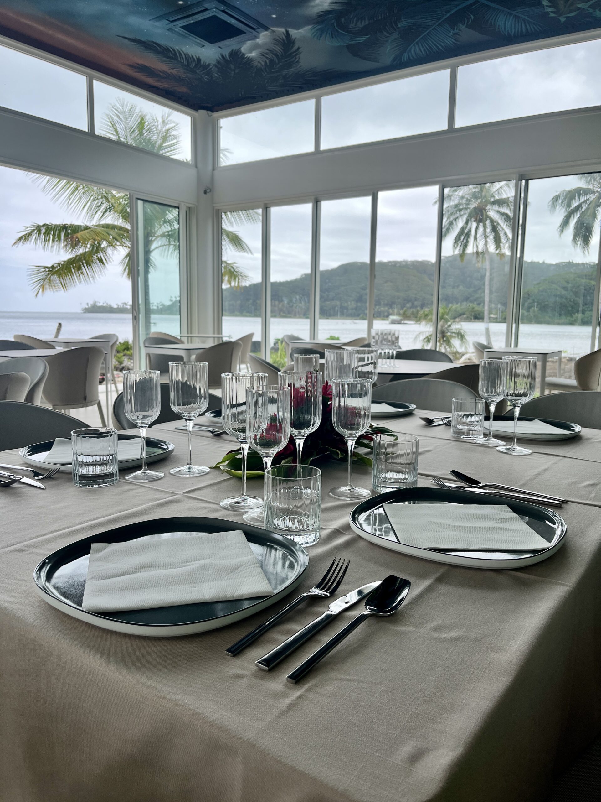 Table restaurant Raiatea