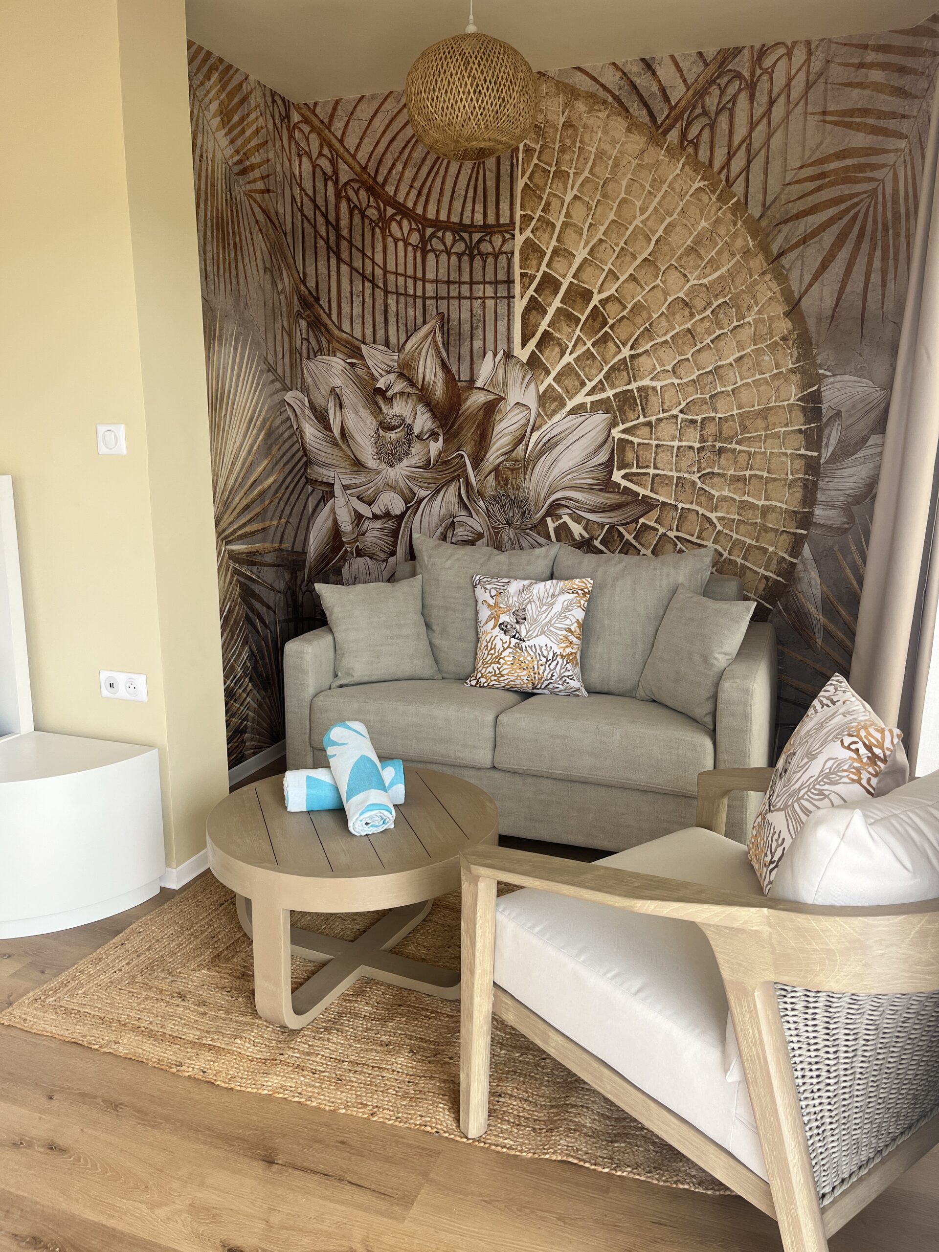 Salon Bungalow Troca jardin